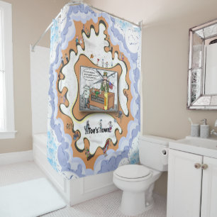 A Crack Team Literal Wordplay Humor Shower Curtain