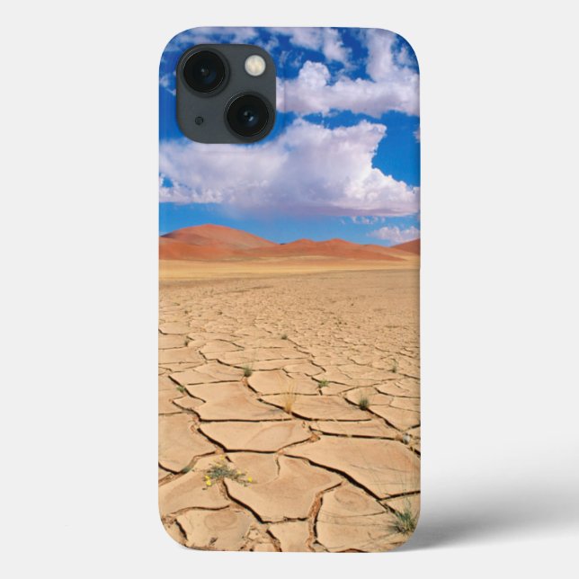 A cracked desert plain Case-Mate iPhone case (Back)