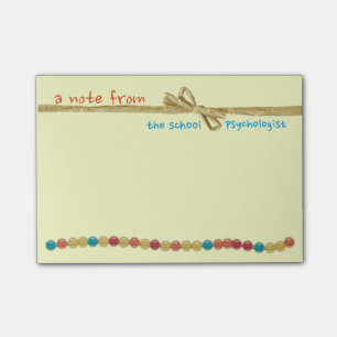 A Crafted Note from the School Psychologist