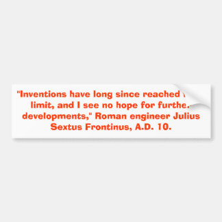 a crazy prediction! bumper sticker