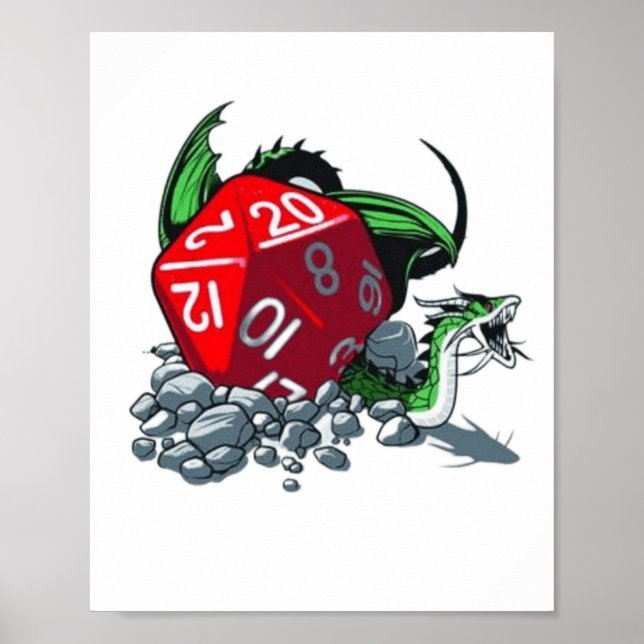 A Critical Roll Poster (Front)