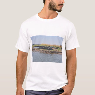 A Crocodile Cooling Off Near the Zambezi River. T-Shirt