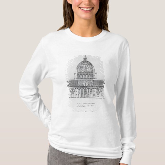 A cross-section of St. Peter's, Rome T-Shirt (Front)