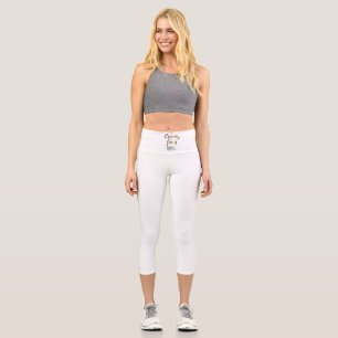 A Crown for a King Capri Leggings