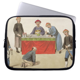 A Culprit before a Magistrate, plate 1 from 'The P Laptop Sleeve