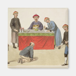A Culprit before a Magistrate, plate 1 from 'The P Magnet