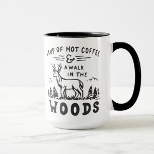 A cup a hot coffee
