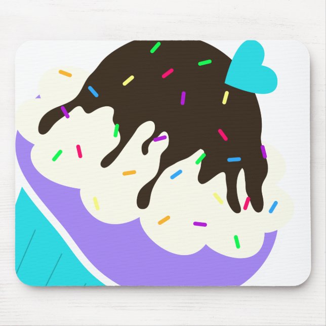 A Cup Full of Sweetness Mouse Pad (Front)