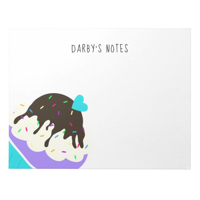 A Cup Full of Sweetness Notepad (Front)
