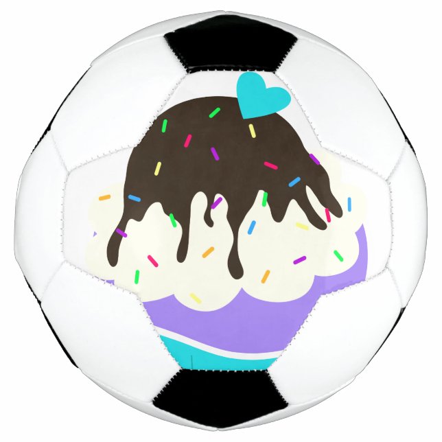 A Cup Full of Sweetness Soccer Ball (Front)