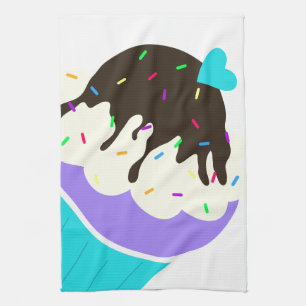 A Cup Full of Sweetness Tea Towel
