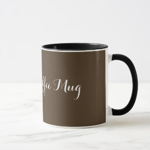 a cup of black coffee personalised