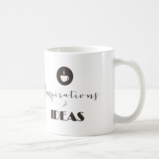 A cup of coffee for inspiration and ideas (Right)