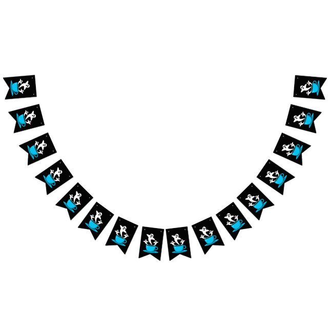 A Cup of Ghost Smoking Coffee Bunting (All)