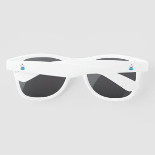 A Cup of Ghost Smoking Coffee Sunglasses