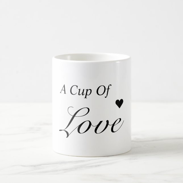 A cup of love mug gift (Center)