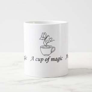 A Cup of Magic - Minimalist Milk Tea Mug