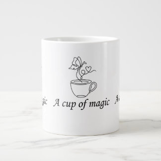 A Cup of Magic - Minimalist Milk Tea Mug