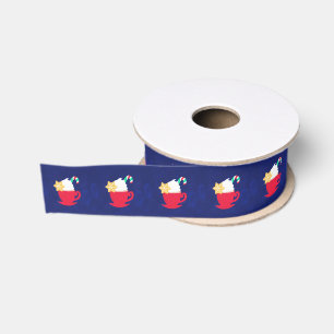 A Cup of 'Tis The Season Grosgrain Ribbon