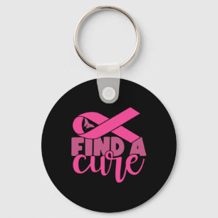A Cure Breast Cancer Awareness Key Ring