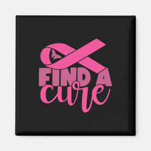 A Cure Breast Cancer Awareness Magnet