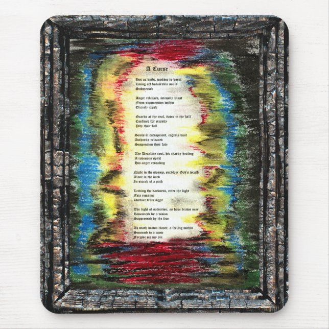 A Curse Mouse Pad (Front)