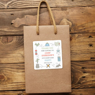 A Custom Design For Michelle Square Sticker