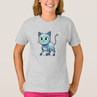 A cute 21st century robot cat! T-Shirt