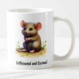 A Cute 3D Painted Mouse Coffee Mug