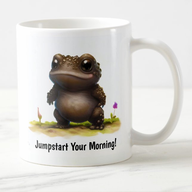 A Cute 3D Painted Toad Coffee Mug (Creator Uploaded)