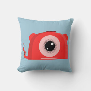 A Cute and Friendly Cyclops Mutant Monster Cushion