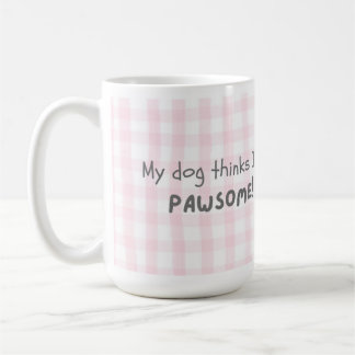 A cute and sweet mug for a dog lover