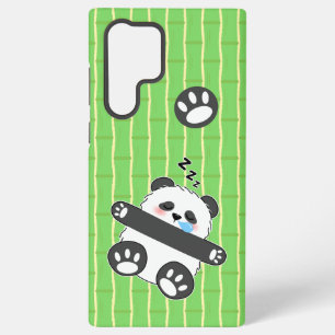 A Cute Baby Panda Sleeping Peacefully Samsung Galaxy Case