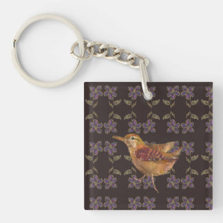 A cute bird key ring