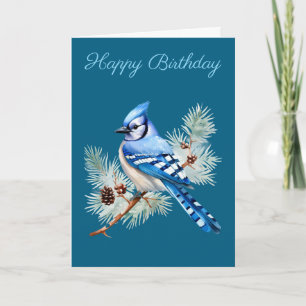 A Cute Blue Jay Card