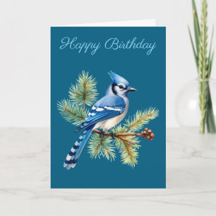 A Cute Blue Jay Card