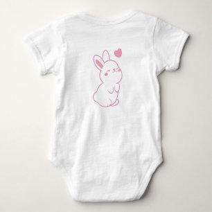 A cute bunny bodysuits