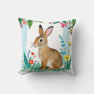 A cute bunny cushion