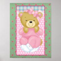 A Cute Cuddly Bear Dressed in Pink