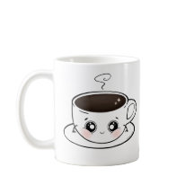 A cute cup of coffee - Kawaii