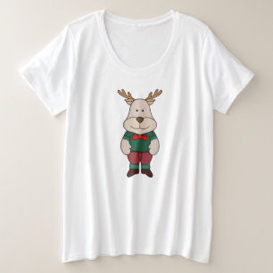 A cute deer plus size T-Shirt