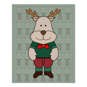 A cute deer poster