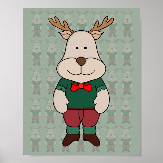 A cute deer poster (Front)