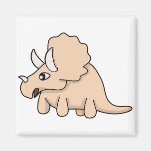 A cute dinosaur magnet