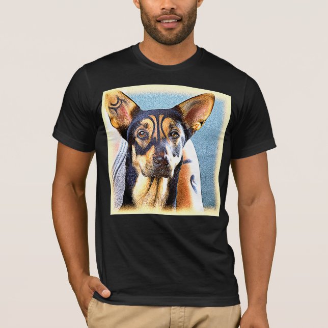 "A Cute Dog" Cute Photo. Buy Now T-Shirt (Front)