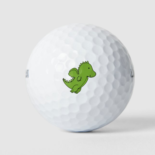 A cute dragon golf balls (Front)