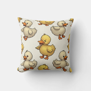 a cute duck cushion