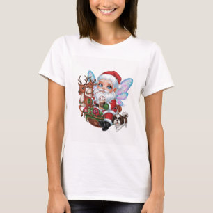 A cute fairy Santa Claus with shining T-Shirt