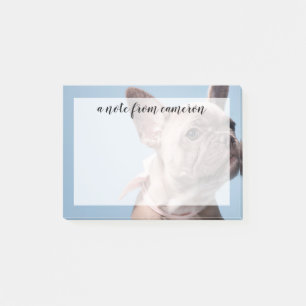 A Cute French Bulldog Post-it Notes