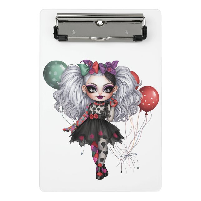 A Cute Girl Halloween Design Collection 14 Mini Clipboard (Front)
